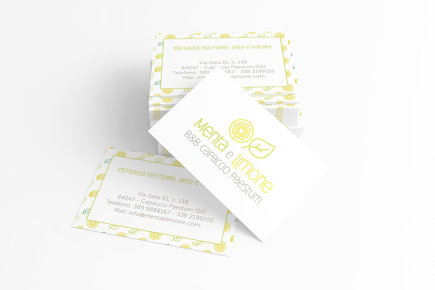 "Menta e Limone" business card
