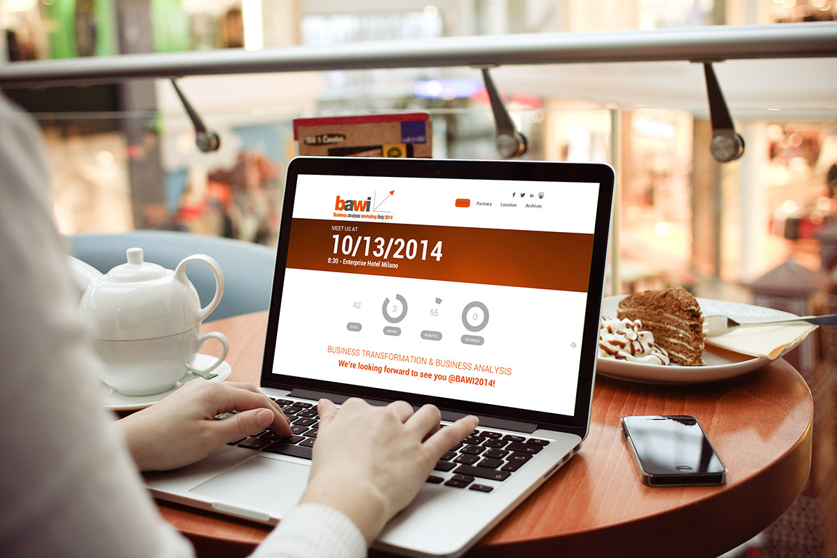 BAWI sito web: homepage