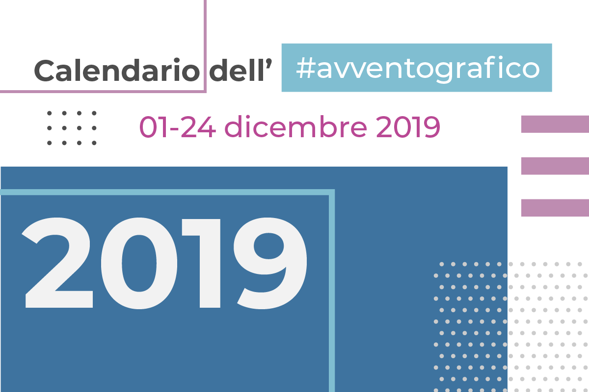 Calendario avventografico 2019, copertina del blog