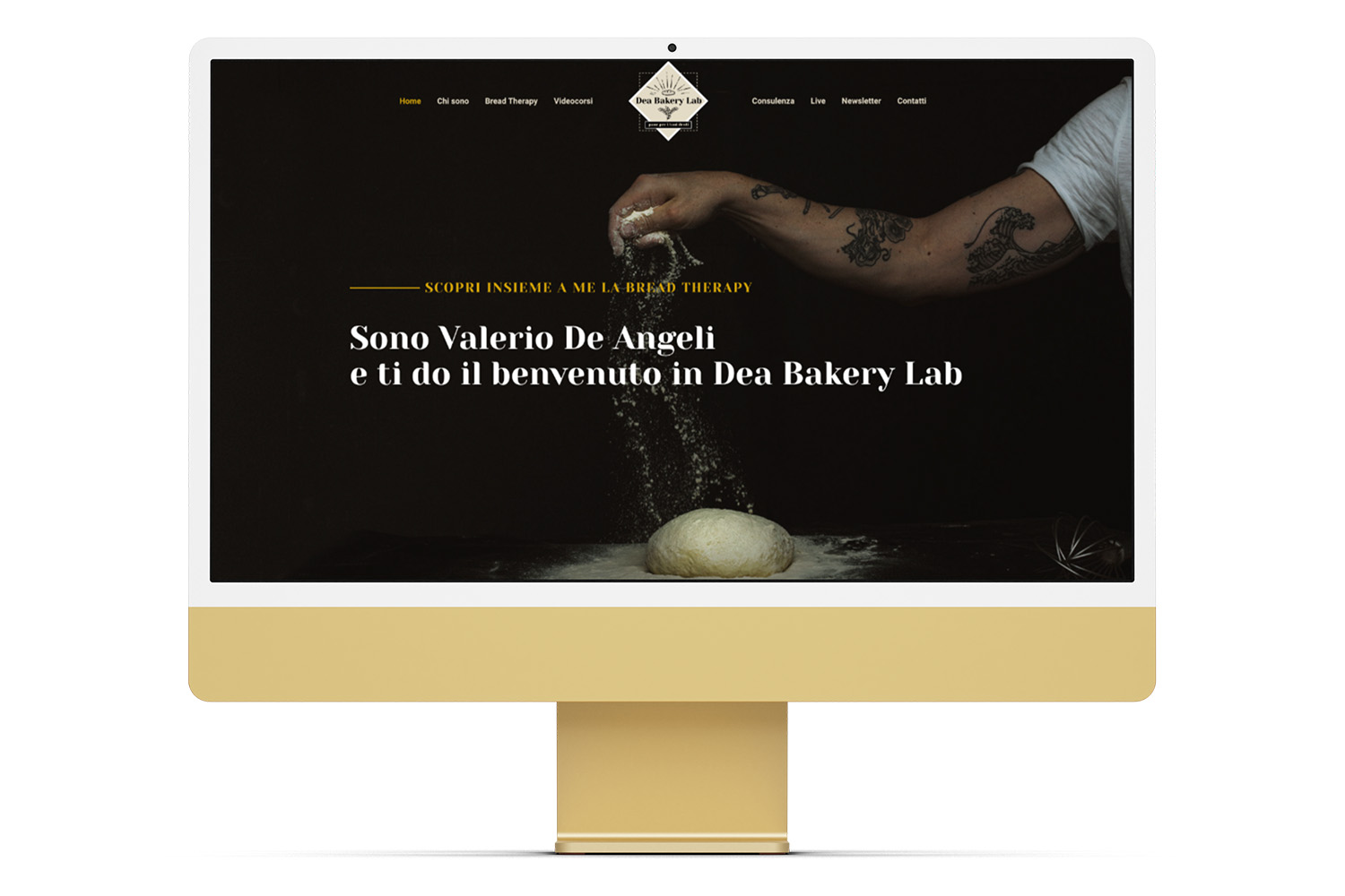 Dea Bakery Lab_hero homepage sito_realizzato da Erica Bortolussi