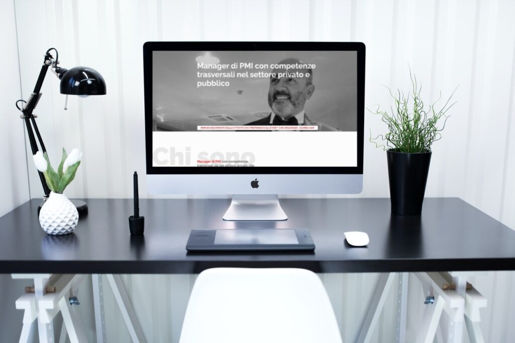 Sito web per manager d'impresa Angelo Sidoti