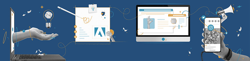 Anteprima immagine collage per il sito web di Erica Bortolussi