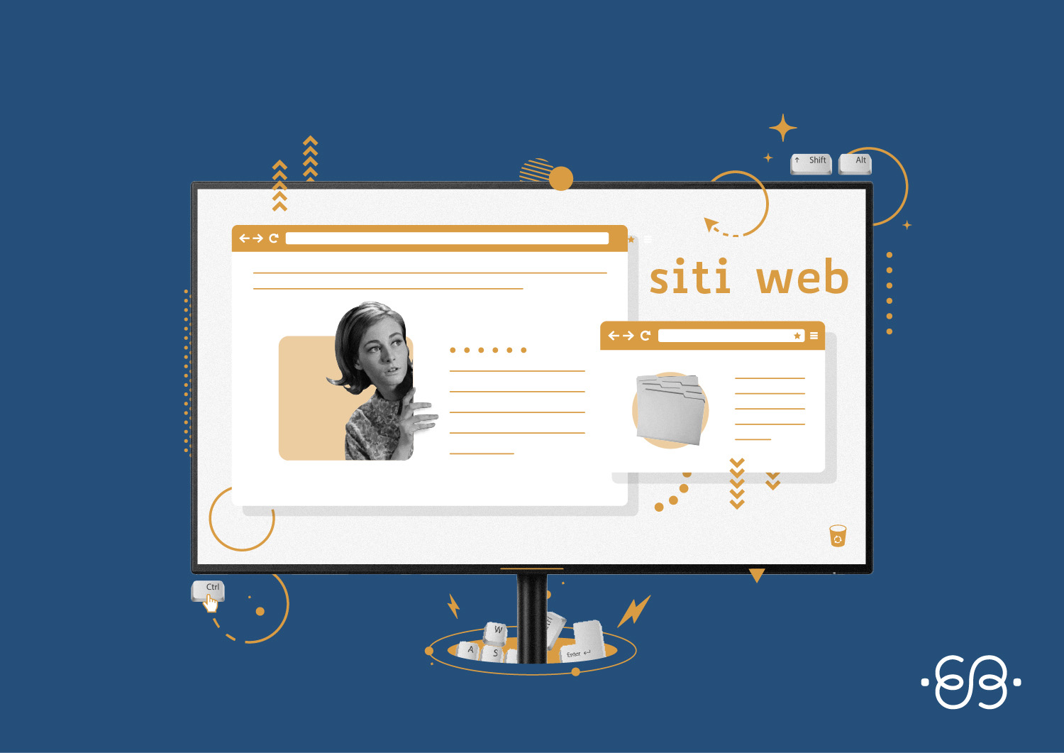 Cover pagina Siti web_Collage_ Erica Bortolussi