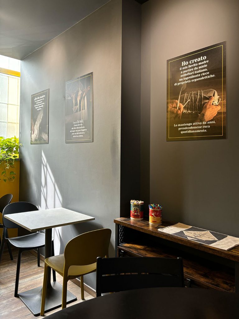 Dea Bakery Bistrit_allestimento grafico by Erica Bortolussi